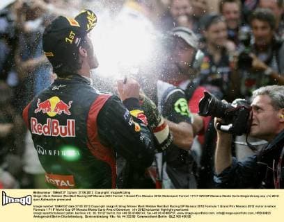 Sieger Mark Webber (Red Bull Racing) GP Monaco 2012 Formel 1 Grand Prix Monaco 2012