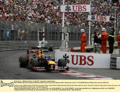 Mark Webber (Red Bull Racing) GP Monaco 2012 Formel 1 Grand Prix Monaco 2012