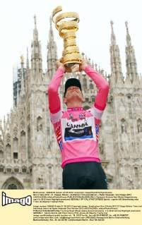 Giro d Italia 2012 - 21. Etappe: Milano - Zeitfahren Einzelzeitfahren -- Ryder Hesjedal - Giro Sieger 2012 xHOCHxZWEIx xItalyxPhotoxPressx 