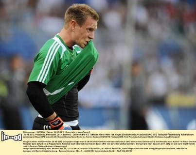 26-05-2012, Fussball Länderspiel, 2012, Schweiz - Deutschland 5-3, Torhüter Marc-Andre Ter Stegen (Deutschland)