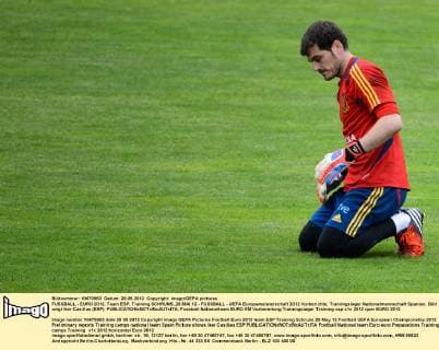 FUSSBALL - EURO 2012, Team ESP, Training SCHRUNS,,28.MAI.12 - FUSSBALL - UEFA Europameisterschaft 2012 Vorberichte, Trainingslager Nationalmannschaft Spanien. Bild zeigt Iker Casillas (ESP). 