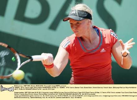 TENNIS - WTA, French Open 2012 PARIS,FRANKREICH,28.MAI.12 - TENNIS - WTA Tennis Damen Tour, Grand Slam, Roland Garros, French Open. Bild zeigt Patricia Mayr-Achleitner (AUT). 