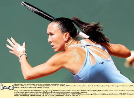 TENNIS - WTA, French Open 2012 - PARIS,FRANKREICH,28.MAI.12 - TENNIS - WTA Tennis Damen Tour, Grand Slam, Roland Garros, French Open. Bild zeigt Jelena Jankovic (SRB). 