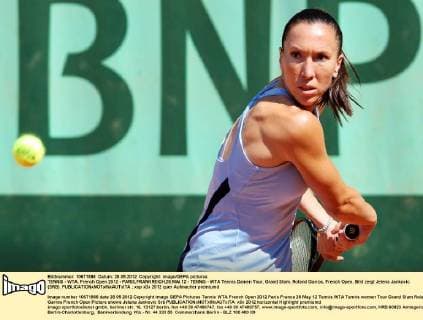 TENNIS - WTA, French Open 2012 - PARIS,FRANKREICH,28.MAI.12 - TENNIS - WTA Tennis Damen Tour, Grand Slam, Roland Garros, French Open. Bild zeigt Jelena Jankovic (SRB). 