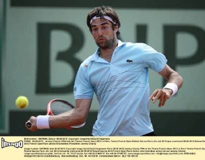 PARIS, 29.05.2012, Jeremy Chardy (FRA) bei den Tennis French Open 2012 in Paris