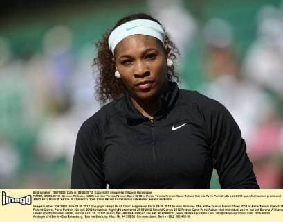 PARIS, 29.05.2012, Serena Williams (USA) bei den Tennis French Open 2012 in Paris