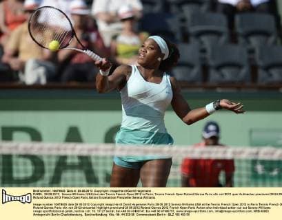 PARIS, 29.05.2012, Serena Williams (USA) bei den Tennis French Open 2012 in Paris