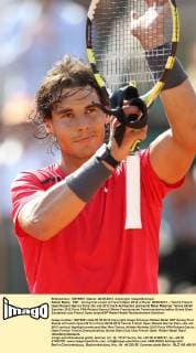 Rafael Nadal, ESP, during first round of French Open 2012 in Paris; 28 05 2012 -