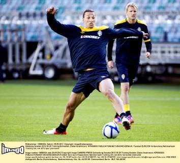 Göteborg Sweden 2012 05 29 Training Schweden, Zlatan Ibrahimovic KP0300003 