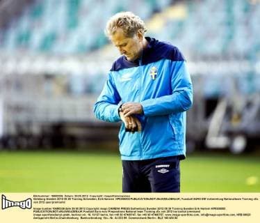 Göteborg Sweden 2012 05 29 Training Schweden, Erik Hamren KP0300003 