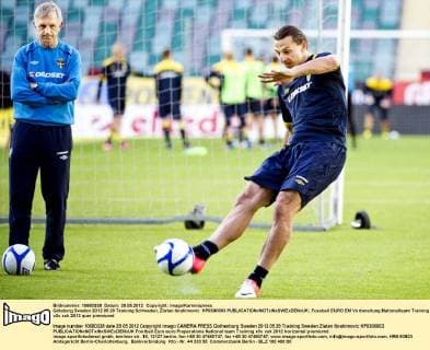 Göteborg Sweden 2012 05 29 Training Schweden, Zlatan Ibrahimovic KP0300003 