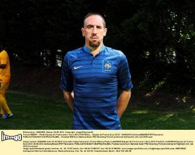 Franck RIBERY - Photo Equipe de France pour l Euro 2012 FOOTBALL : Equipe de France Euro 2012 - 30 05 2012 AnthonyBIBARD FEP Panoramic 