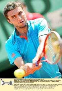 TENNIS - ATP, French Open 2012 PARIS,FRANKREICH,30.MAI.12 - TENNIS - ATP Tennis Herren World Tour, Grand Slam, Roland Garros, French Open. Bild zeigt Gilles Simon (FRA). 