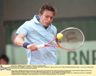 Nicolas Mahut (Fra) TENNIS : Internationaux de Roland Garros 2012 - 30 05 2012 - JBAutissier Panoramic 