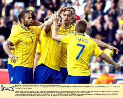 Göteborg - Länderspiel - Schweden - Island - Torjubel Zlatan Ibrahimovic - KP0300003 