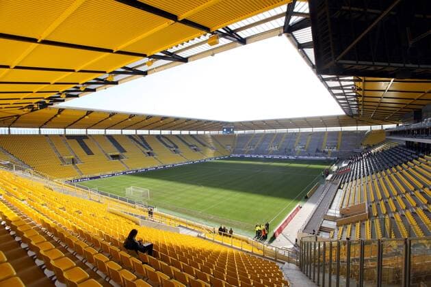 Fußball, Stadiongeschichte Alemannia Aachen Sonntag 15.01.2012, 1. Bundesliga Saison 11 12 - Testspiel in Aachen, Allgemein Stadionübersicht Tivoli DeFodi028