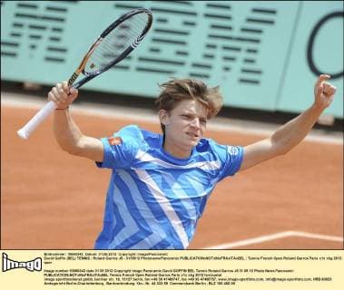 David Goffin (BEL) TENNIS : Roland Garros J5 - 31 05 12 Photonews Panoramic 