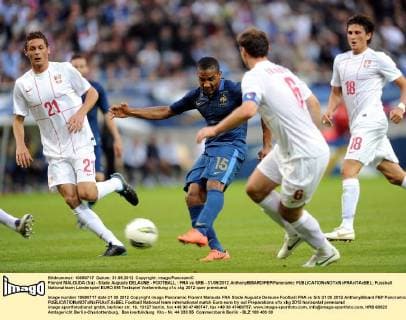 Florent MALOUDA (fra) - Stade Auguste DELAUNE - FOOTBALL : FRA vs SRB - 31 05 2012 AnthonyBIBARD FEP Panoramic 