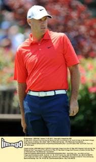 31 May 2012: Stewart Cink during the Memorial Golf Tournament first round of play at Muirfield Village Golf Course in Dublin, OH. GOLF: MAY 31 PGA Golf Herren - The Memorial Tournament Icon154120531046 EDITORIAL USE ONLY