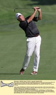 May 31 2012: Fred Couples hitting during the Memorial Golf Tournament first round of play at Muirfield Village Golf Course in Dublin, OH. GOLF: MAY 31 PGA Golf Herren - The Memorial Tournament Icon12053101 EDITORIAL USE ONLY