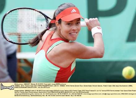 TENNIS - WTA, French Open 2012 PARIS,FRANKREICH,01.JUN.12 - TENNIS - WTA Tennis Damen Tour, Grand Slam, Roland Garros, French Open. Bild zeigt Ana Ivanovic (SRB). 