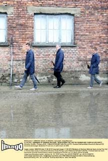 01.06.2012 - MEMBERS OF GERMAN NATIONAL TEAM DURING THE VISIT IN FORMER NAZI CAMP IN AUSCHWITZ - Miroslav KLOSE , Philipp LAHM -  0J4141