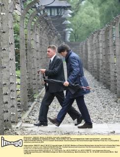 01.06.2012 - MEMBERS OF GERMAN NATIONAL TEAM DURING THE VISIT IN FORMER NAZI CAMP IN AUSCHWITZ - JOACHIM LÖW -  0J4173