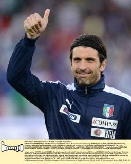 FUSSBALL INTERNATIONAL EM 2012 Testspiel 01.06.2012 Italien - Russland Torwart Gianluigi BUFFON (Italien) 