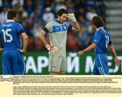 FUSSBALL INTERNATIONAL EM 2012 Testspiel 01.06.2012 Italien - Russland Torwart Gianluigi BUFFON (Italien) 