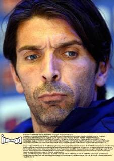FUSSBALL INTERNATIONAL 30.05.2012 Pressekonferenz mit Gianluigi Buffon (Italien) 