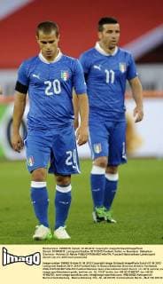 Zürich; 01 06 2012 Letzigrund Stadion 2011 2012 Football, Italien vs Russland; Sebastian Giovinco - Antonio Di Natale 