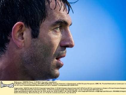 31.05.2012, Kufstein Arena, Kufstein, AUT, UEFA EURO 2012, Testspiel, Armenien vs Griechenland, im Bild Giorgios Karagounis, (GRE, 10)