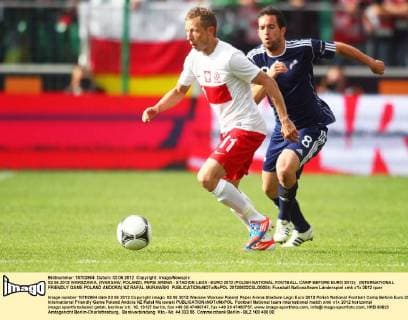 02.06.2012 WARSZAWA, (WARSAW, POLAND), PEPSI ARENA - STADION LEGII - EURO 2012 (POLISH NATIONAL FOOTBALL CAMP BEFORE EURO 2012); (INTERNATIONAL FRIENDLY GAME POLAND ANDORA) NZ RAFAL MURAWSKI  20120602CSLG0004