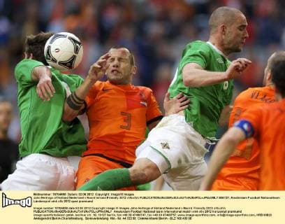 John Heitinga of Holland Nederland v Noord Ierland Friendly 2012 xVIxxIVx 956127