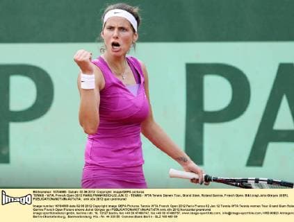 TENNIS - WTA, French Open 2012 PARIS,FRANKREICH,02.JUN.12 - TENNIS - WTA Tennis Damen Tour, Grand Slam, Roland Garros, French Open. Bild zeigt Julia Görges (GER). 