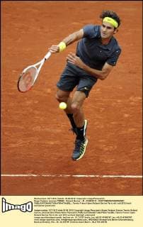 Roger Federer (suisse) TENNIS : Roland Garros - J8 - 03 06 2012 - PHOTONEWS PANORAMIC 