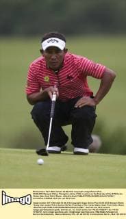 03.06.2012 Newport Wales. Thongchai Jaidee (THA) in action on the final day of the ISPS Handa Wales Open from Celtic Manor. xDavidxLloydx  ActionPlus11285920