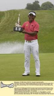 03.06.2012 Newport Wales. Thongchai Jaidee (THA) winner of the ISPS Handa Wales Open 2012 at Celtic Manor. xDavidxLloydx  ActionPlus11285977