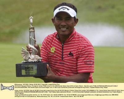 03.06.2012 Newport Wales. Thongchai Jaidee (THA) winner of the ISPS Handa Wales Open 2012 at Celtic Manor. xDavidxLloydx  ActionPlus20244520