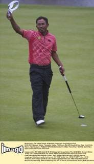 03.06.2012 Newport Wales. Thongchai Jaidee (THA) wins the ISPS Handa Wales Open from Celtic Manor. xDavidxLloydx  ActionPlus11285968