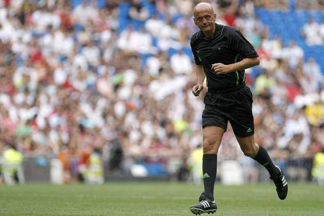 Pierluigi Collina, referee during Corazon Classic Match, Madrid 2012 June 03..  (032012012)