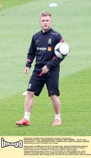 WARSZAWA 04.06.2012 - POLAND NATIONAL FOOTBALL TEAM TRAINING -- JAKUB - Kuba - Blaszczykowski -  120604PYK018