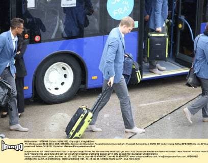 Per Mertesacker 04.06.2012, GER, EM 2012, Abreise der Deutschen Fussballnationalmannschaft