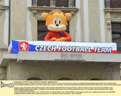 Hotel Metropol in Wroclaw, Poland is waitng on June 3, 2012 for the arrival of a Czech National Foolball team.  EN_01031002_0004