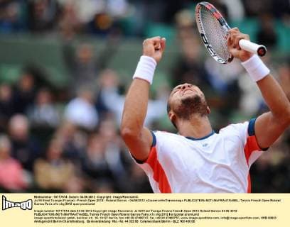 Jo Wilfried Tsonga (France) - French Open 2012 - Roland Garros - 04 06 2012 xCouvercelle Tennismagx 