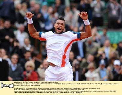 Jo Wilfried Tsonga (France) - French Open 2012 - Roland Garros - 04 06 2012 xCouvercelle Tennismagx 