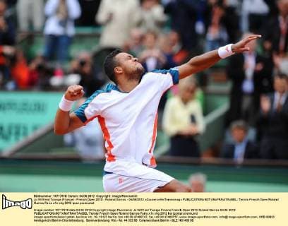 Jo Wilfried Tsonga (France) - French Open 2012 - Roland Garros - 04 06 2012 xCouvercelle Tennismagx 