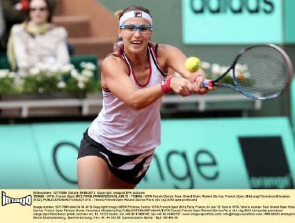 TENNIS - WTA, French Open 2012 PARIS,FRANKREICH,04.JUN.12 - TENNIS - WTA Tennis Damen Tour, Grand Slam, Roland Garros, French Open. Bild zeigt Yaroslava Shvedova (KAZ). 