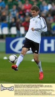 GDANSK 04.06.2012 FIRST TRAINING IN GDANSK PRACTICE GERMANY - UEFA EURO 2012 -- THOMAS MÜLLER  20120604_PF_PM053