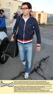 Cremona 04 06 2012 - Entlassung der Verdächtigen im Fußballwettskandal in Italien: Omar Milanetto 